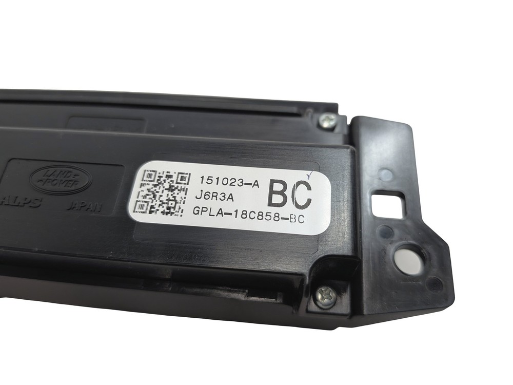 2016 RANGE ROVER (L405) CENTER DASH SCREEN LEFT TOUCH CONTROL MODULE