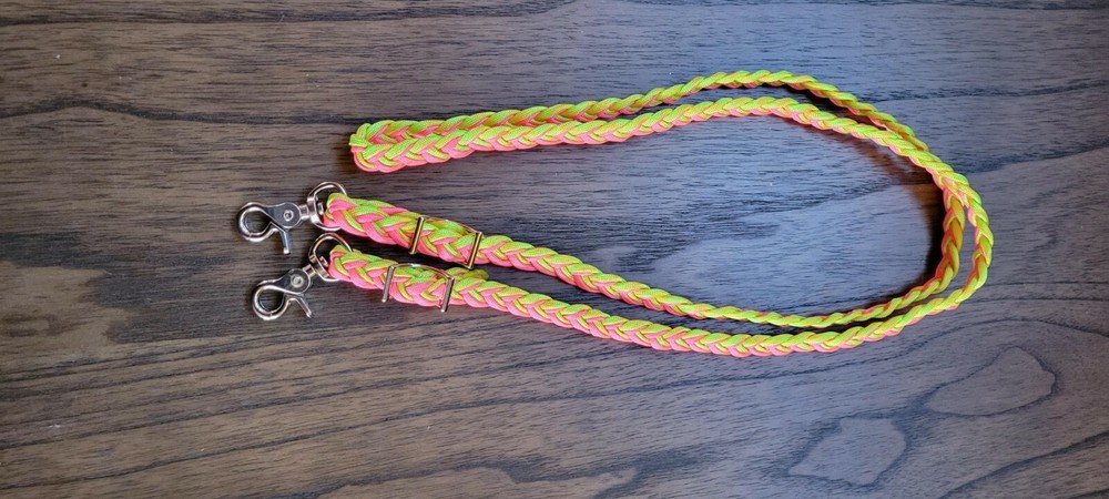 Paracord Barrel Reins