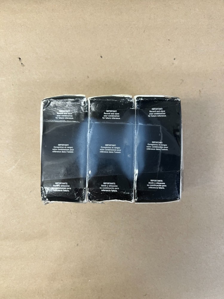 Master Lock Combination Lock Block Guard - Lot of 3