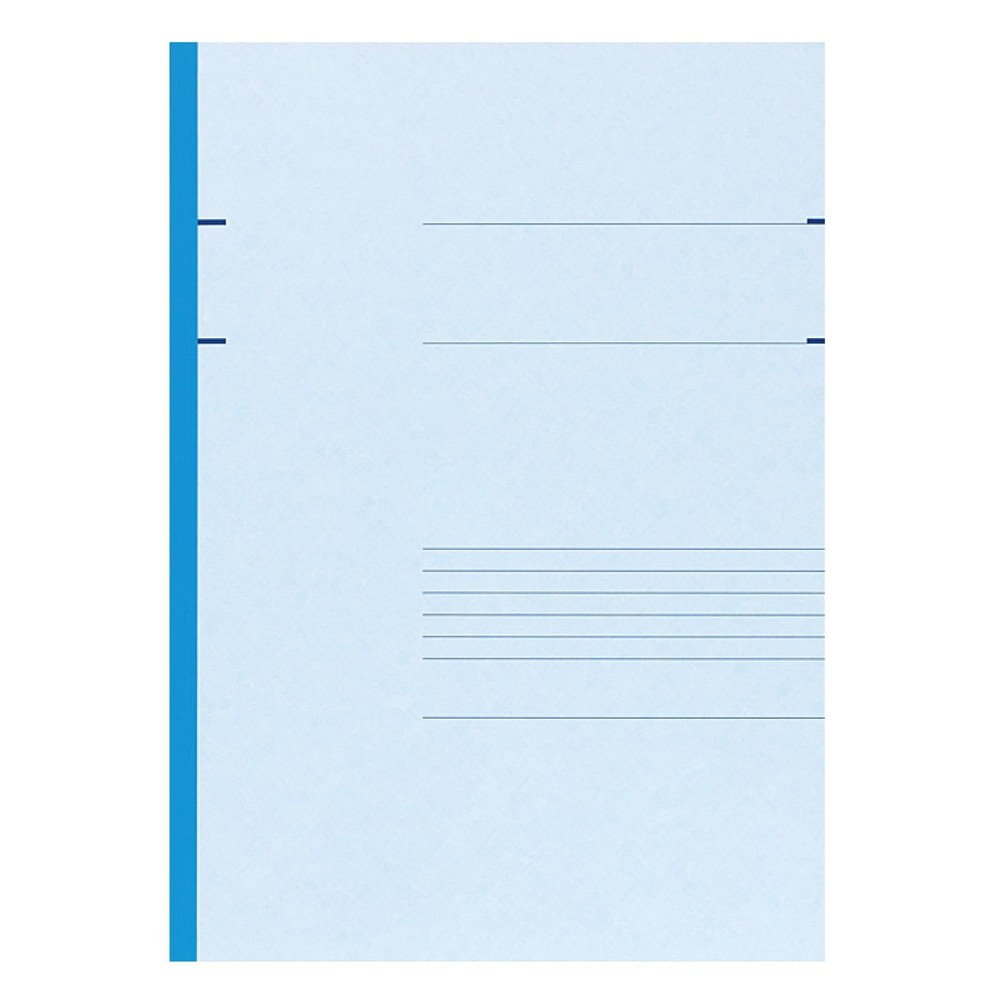 B5 Ruled Notebook Set, 5 Pack, 30 Sheets, 6mm Lines, Work Journal, Multicolor