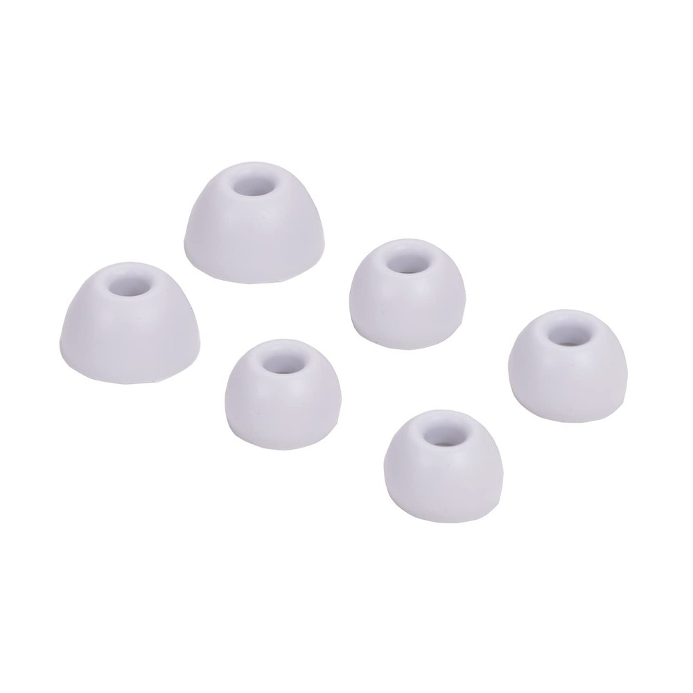Replacement Silicone Tips Earbuds Buds Eartips Set for Beats small, White