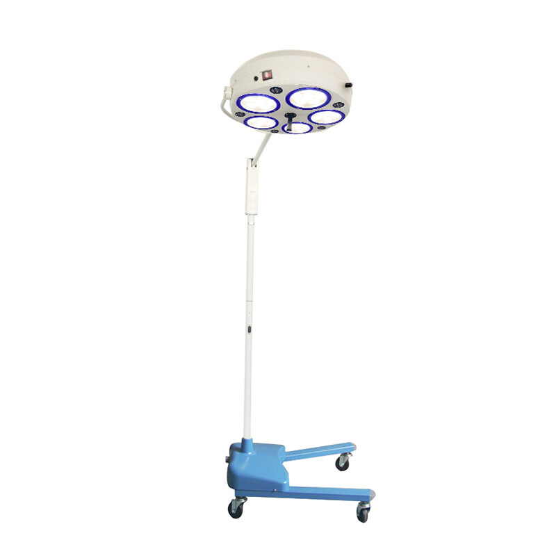 Surgical LED Operating Light Floor Standing Shadowless Dental Examination Light