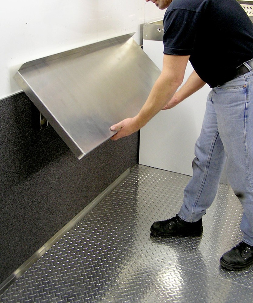 Pit-Pal Products 158 44"W x 18"D Fold Down Table