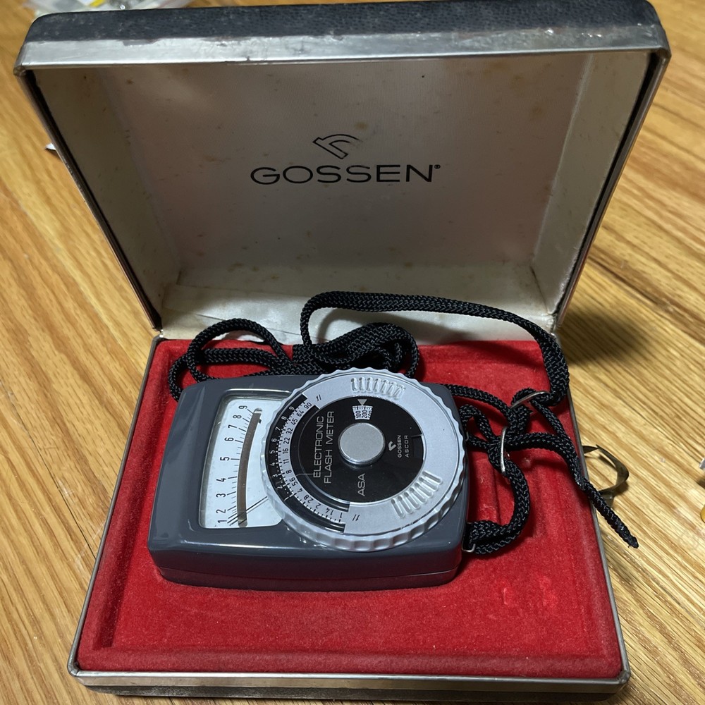 Vintage Gossen - Ascor Electronic Flash Meter