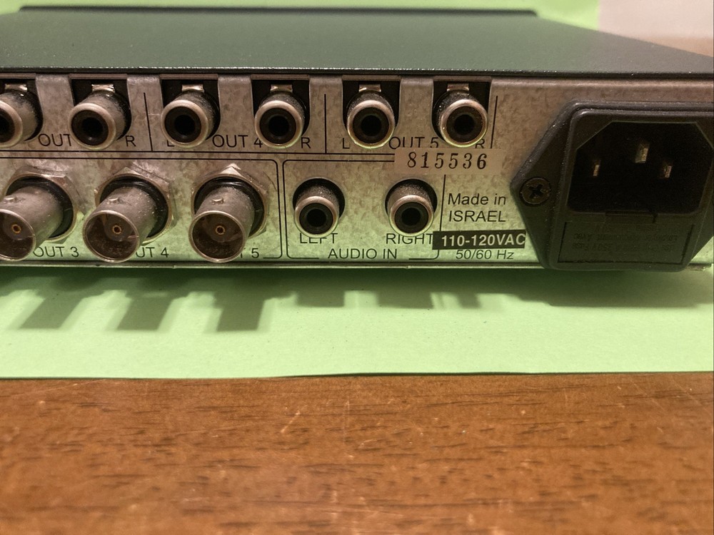 Kramer Electronics 10-010510 VM-5S Video Audio Distributor