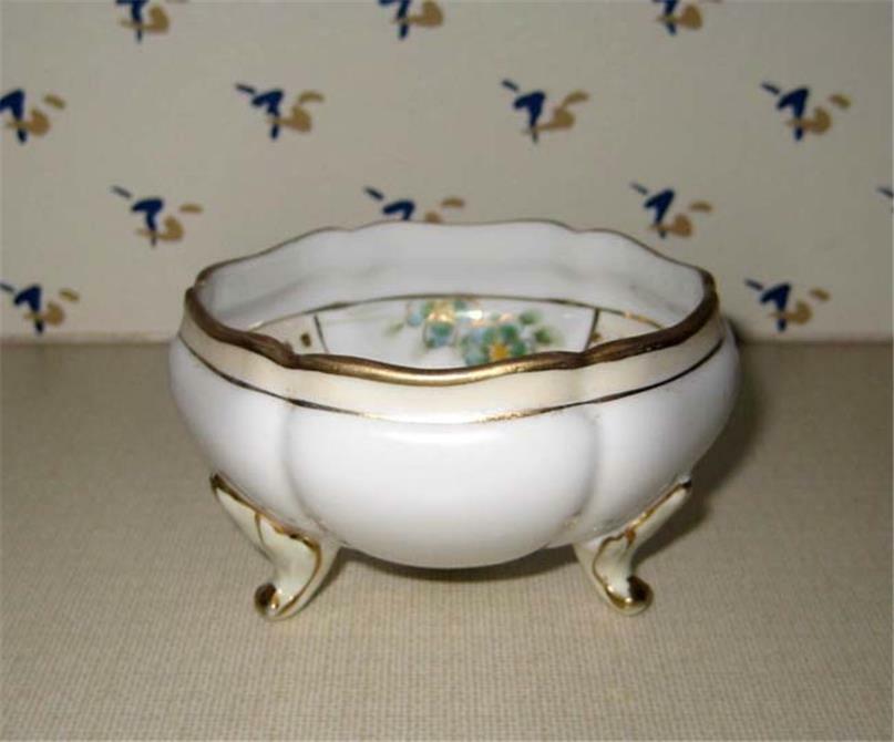 Noritake Nippon Footed Master Open Salt Nut Dish
