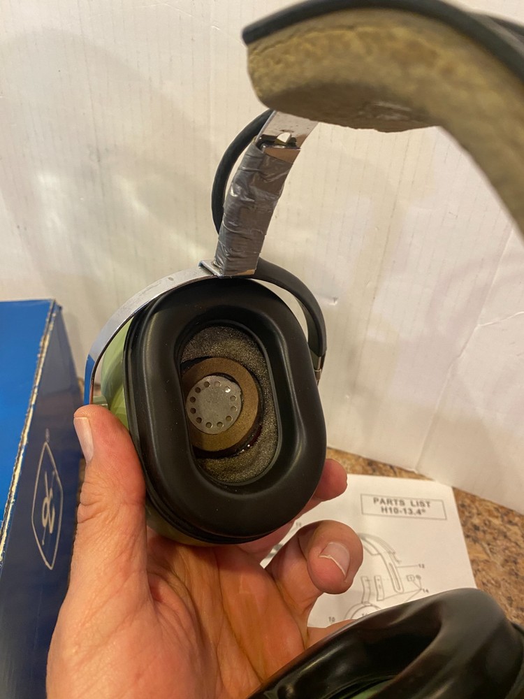David Clark 10BB/F Aviation Headset Used