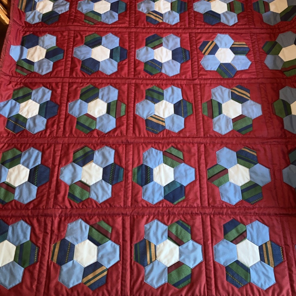 Handmade Quilt New 52” X 52”