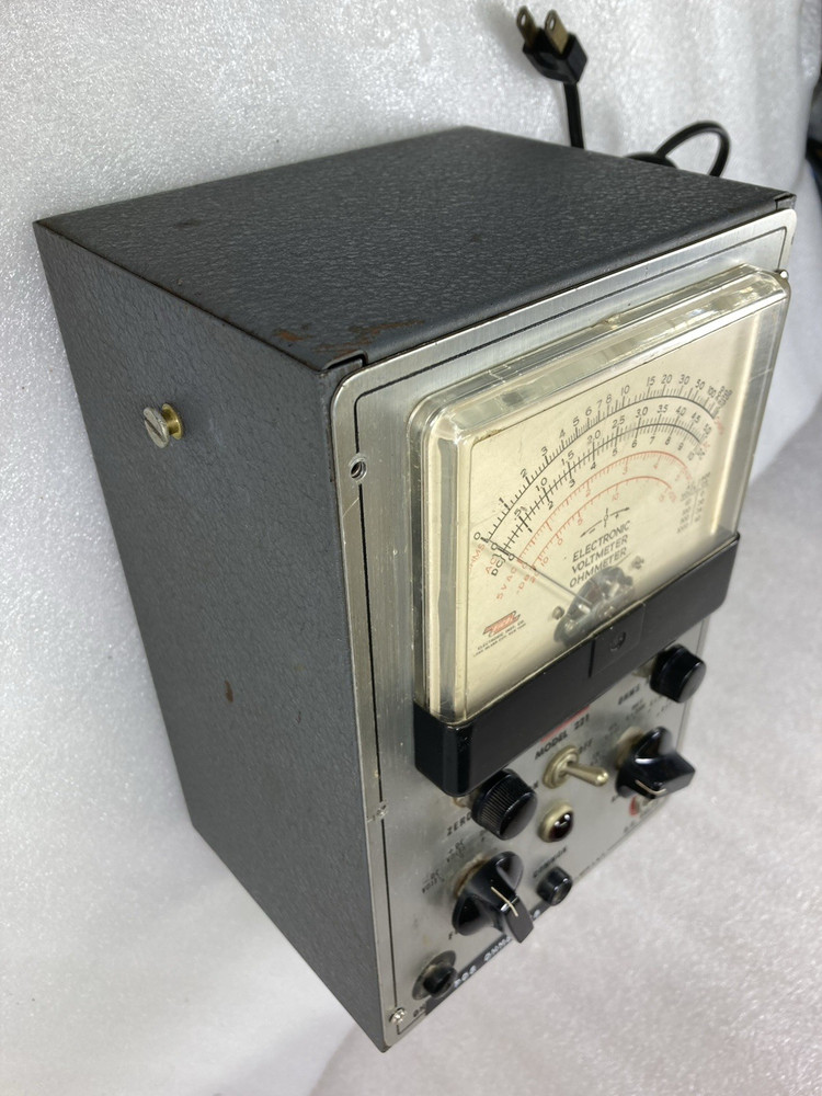 Electronic Ohmmeter Model 221 Voltmeter Electronic Ohm meter Vintage