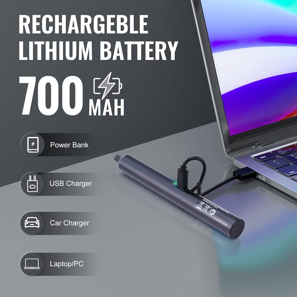 WORKPRO Mini Electric Screwdriver 20 in 1 Electric Precision Screwdriver S2 Bits