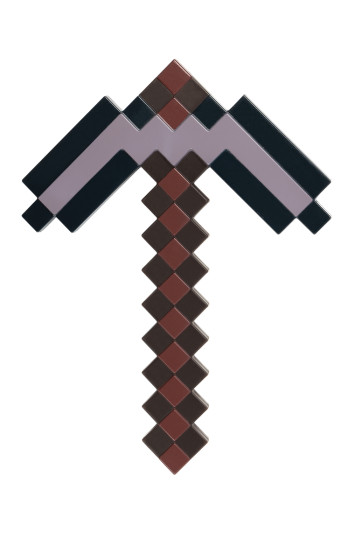 Minecraft Netherite Pickaxe Costume Prop Accessory
