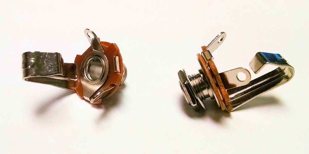 1/4" Jack, chassis mono with switch 4J1-101  2 pcs