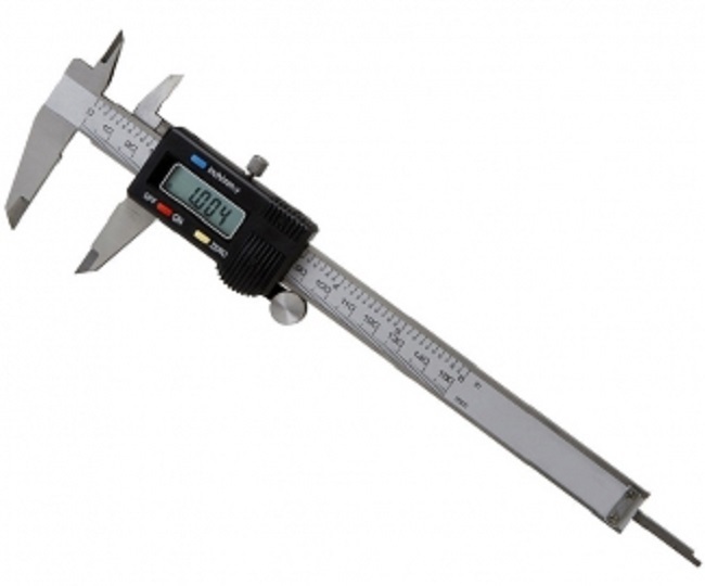 6" Stainless Electronic LCD Digital Vernier Caliper Micrometer Metric SAE