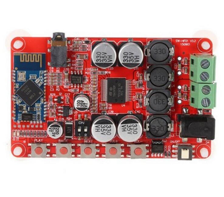 Bluetooth CSR4.0 Bluetooth Amplifier Board Audio Receiver Preamplifier TDA7492P