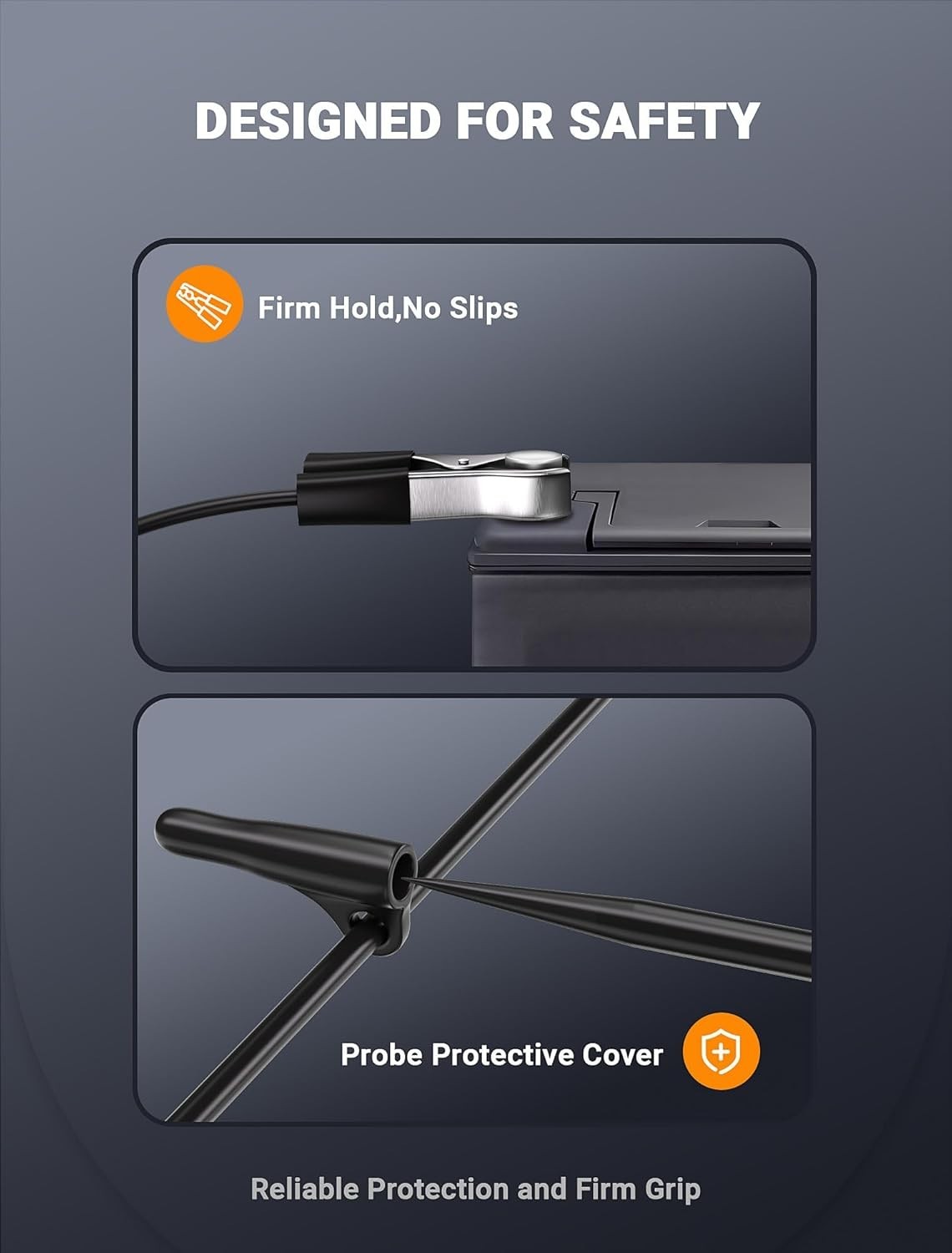 Automotive Test Light with 3-48V LED Digital Display, Automotive Circuit Tester