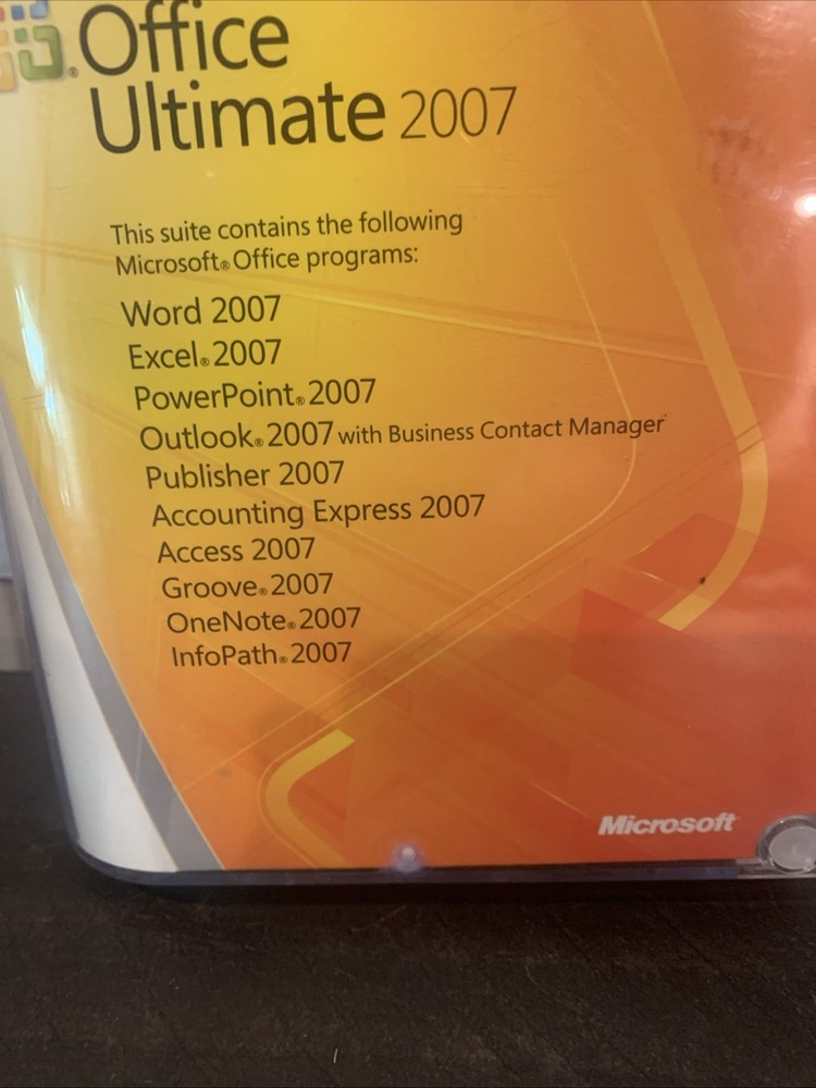 MS Office Basic 2003 + MS Office Ultimate 2007 UPGRADE Bundle