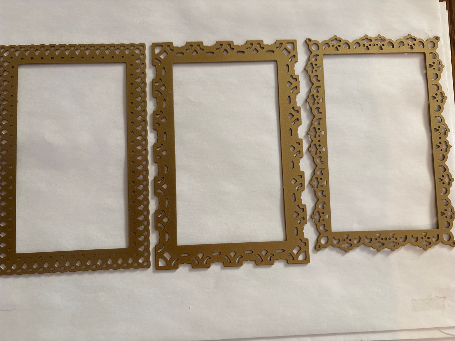 Anna Griffin Lot If 3 Border Frame Dies