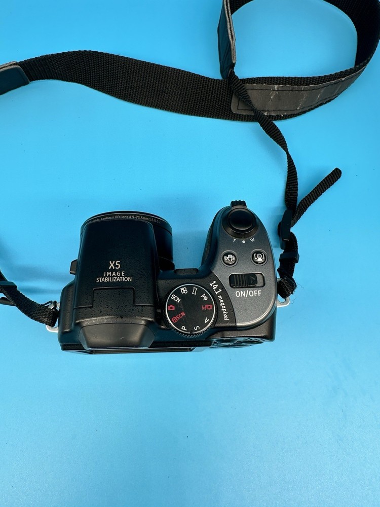 GE X5 14.4MP digital Bridge camera, Black - Tested