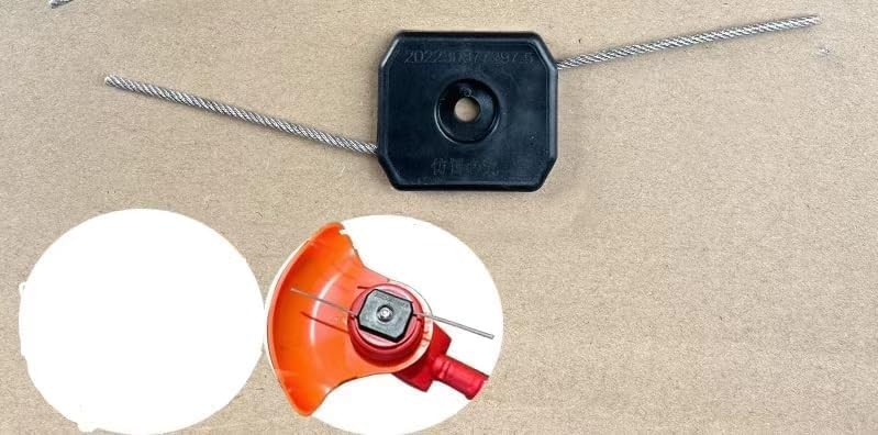 5Pcs Weed Trimmer Blades - Durable Replacement String Blades for Cordless Tri...