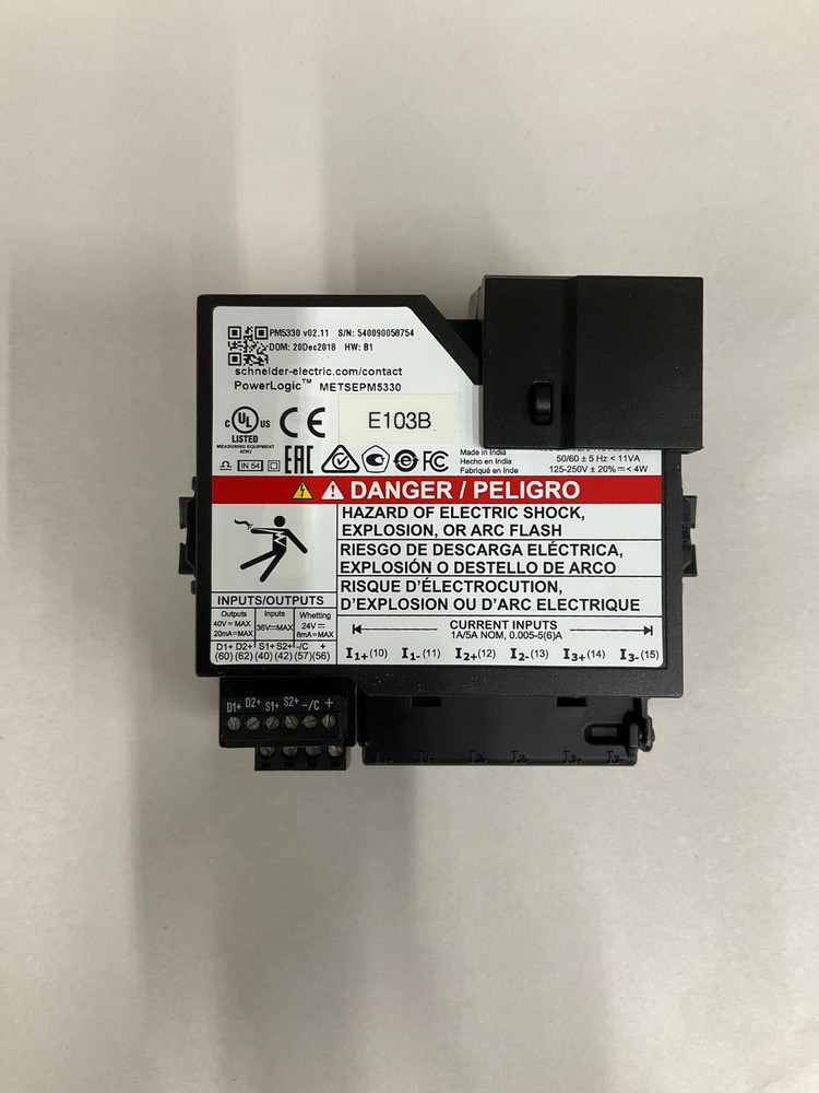 Schneider Electric PowerLogic PM5300 METSEPM5330 Power Parameter Meter