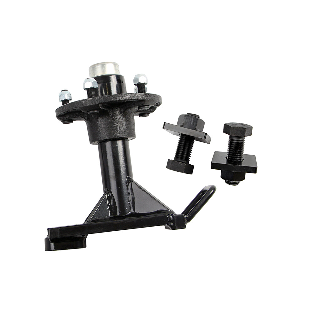 Superior Shipping Container Wheels.,5x 5.5 Lug,Bolt-on Spindle Kit(thickened)