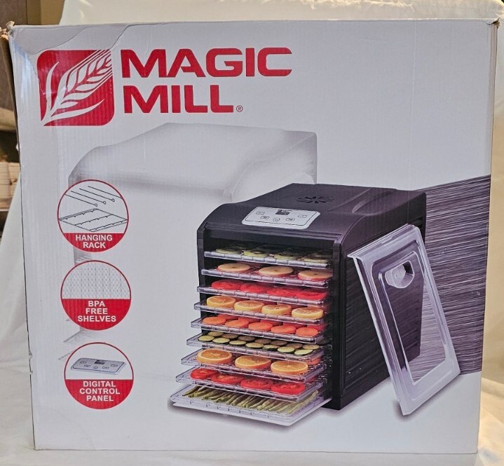 Magic Mill Food Dehydrator MFD-9050 10 Racks
