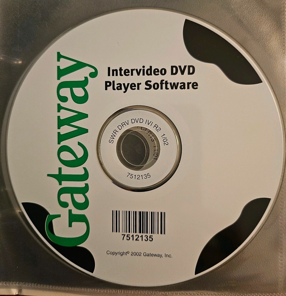 Gateway Restoration CDs with Manual - 9pc CD Disk Set Gateway Software
