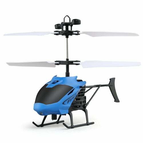 RC helicopter gesture sensing mini drone aircraft LED flash remote control toy