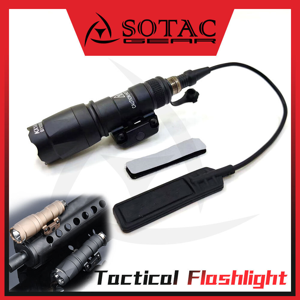 For M300C Weapon Light Dual Function Switch Tactical Flashlight Hunting