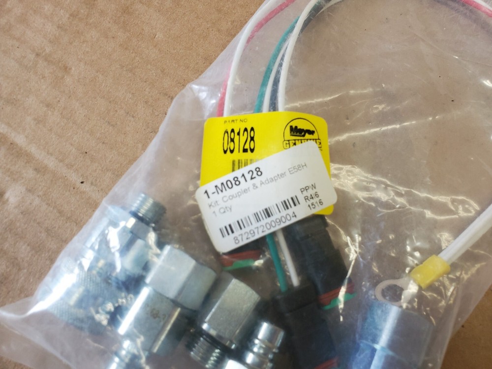 Genuine OEM Meyer 08128 Snow Plow Pump Coupler Adapter Conversion Kit E58H E61H