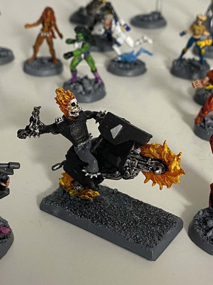 Marvel Superhero #2 Custom painted miniatures Rare Wizkid E2