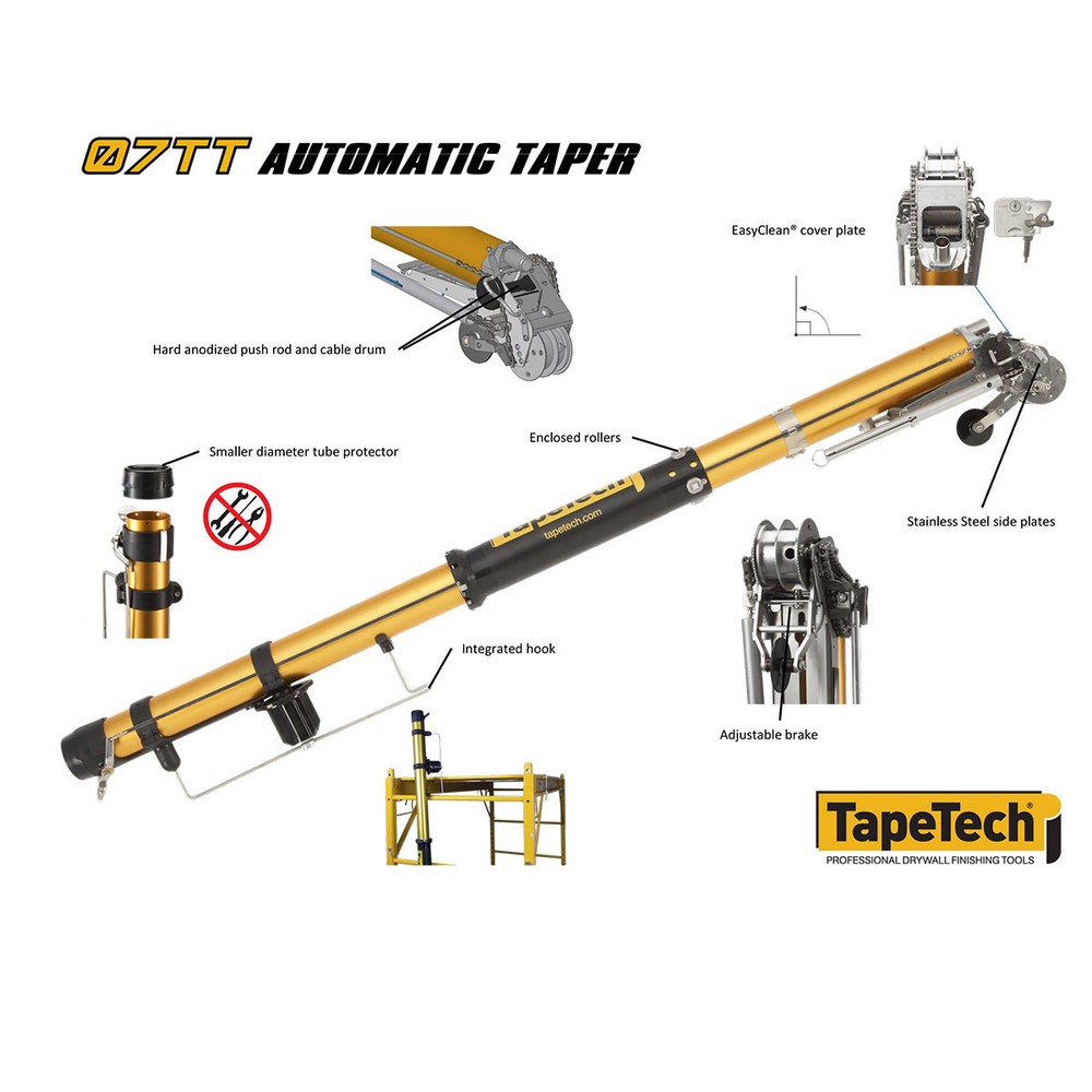 TapeTech EasyClean Automatic Drywall Taper 07TT @MAKE AN OFFER!@