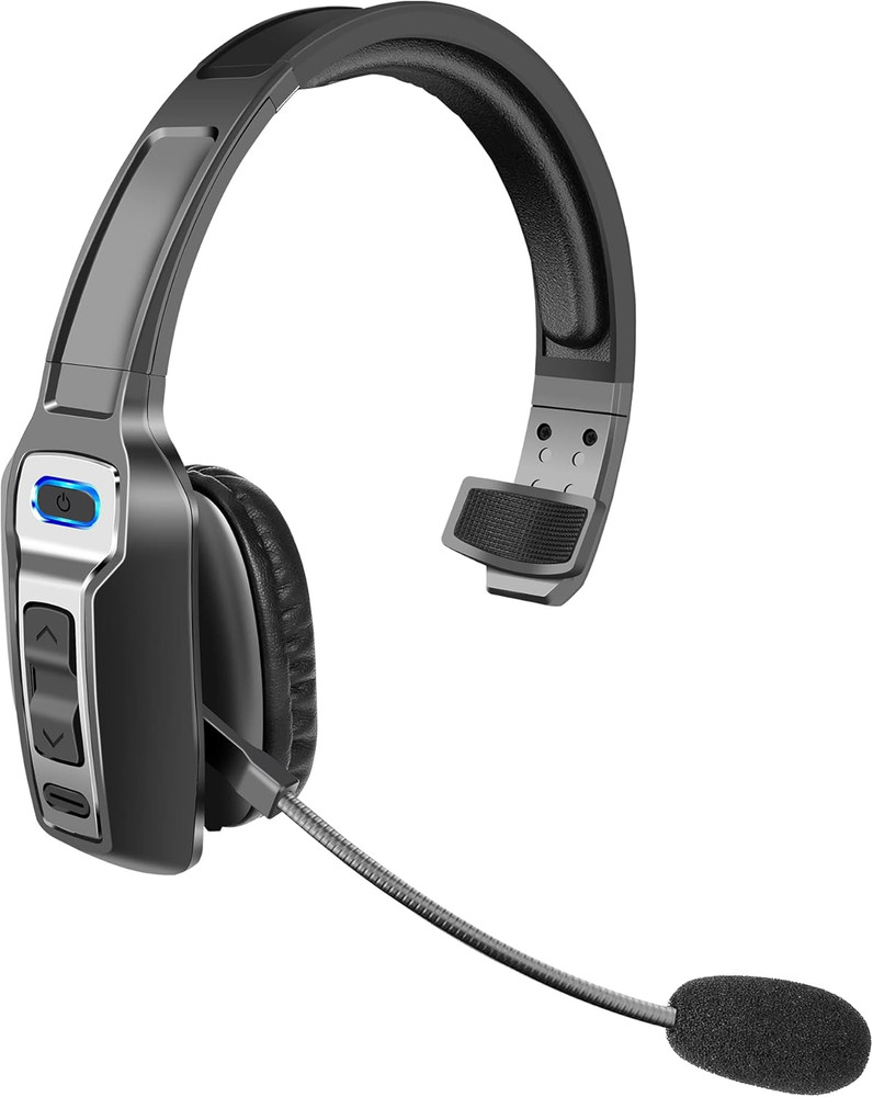 Sarevile Trucker Bluetooth Headset, V5.2 Wireless Headset with Upgraded MIC