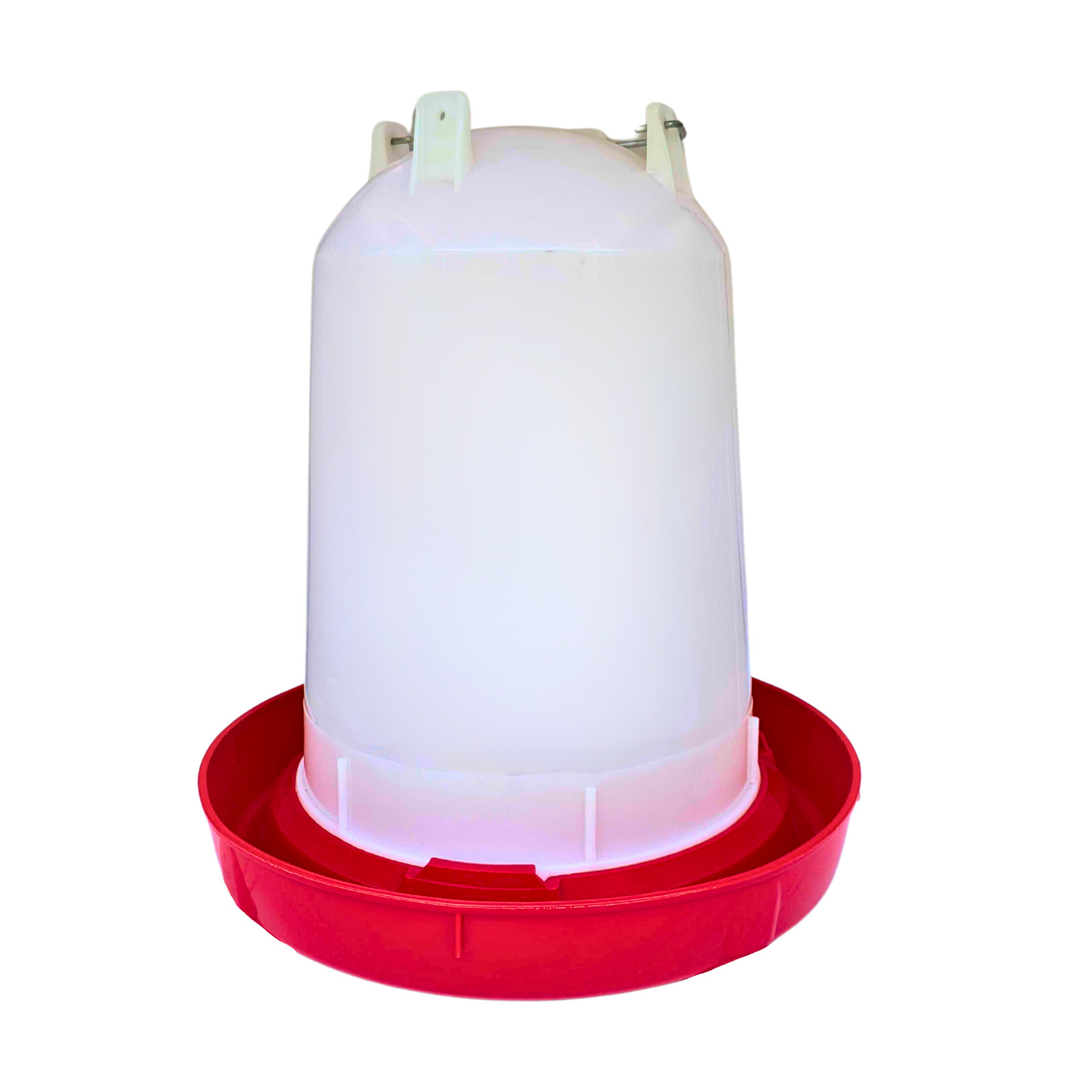 Little Family Members Chicken Waterer 4-Gallon Metal Handle Poultry Drinker
