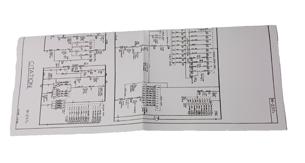 Bally Citation manual + Schematic 1948, Pinball Machine