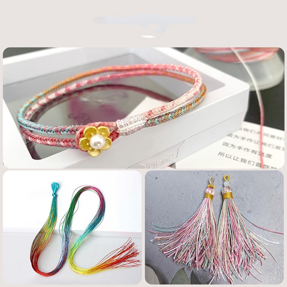 One Spool Variegated Polyester Sewing Embroidery Thread String 210D/9