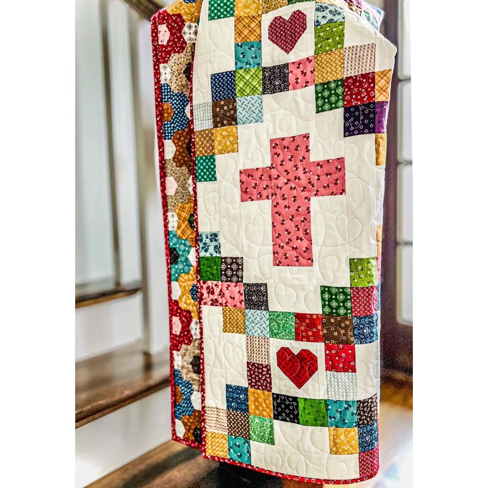 Easy Piecy Quilts Perfect Peaces Quilt Pattern