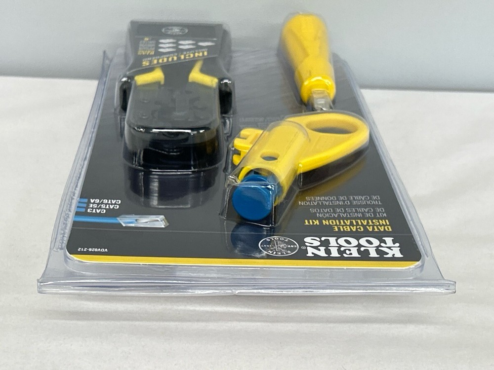 Klein Tools Data Cable Installation Kit Vdv026-212 Cut Strip and Crimp