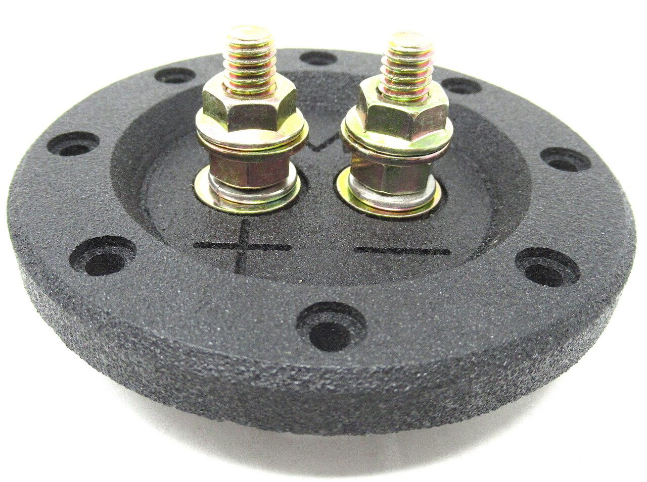 Steve Meade SMD Single Box Terminals Heavy Duty Grade 8 Hardware PVC Black