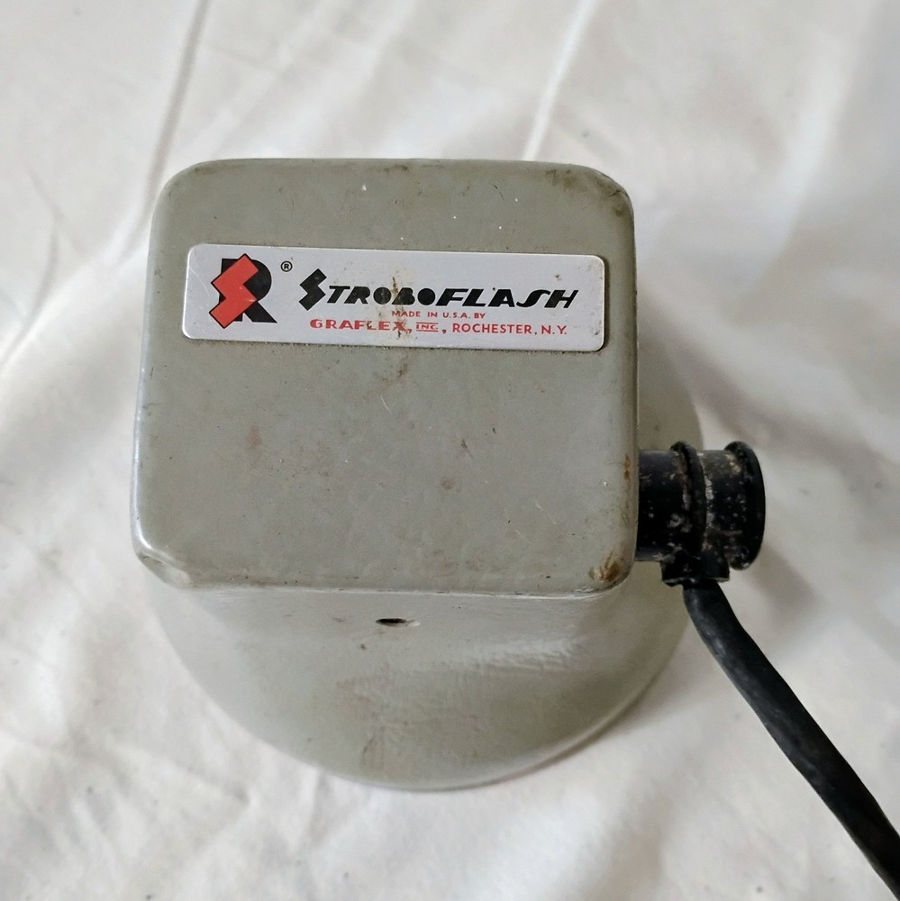 Vintage Graflex Stroboflash Portable Electronic Flash Unit for Cameras UNTESTED