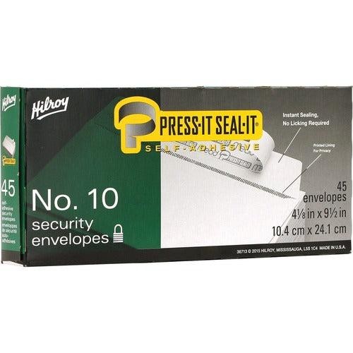Hilroy Press-It Seal-It Self Adhesive Envelope 36713