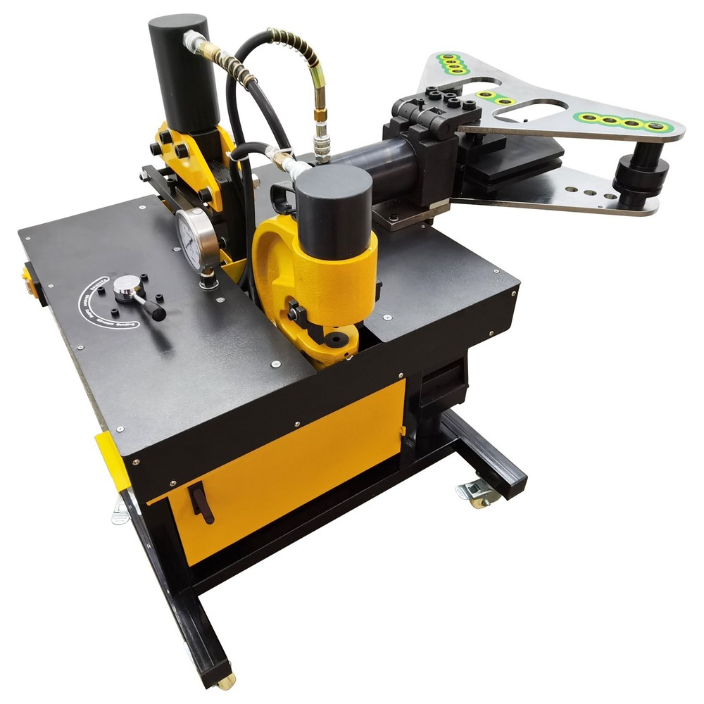 5-in-1 Bus Processing Machine-Shearing/Punching/Flat(Vertical)Bending/Knurling