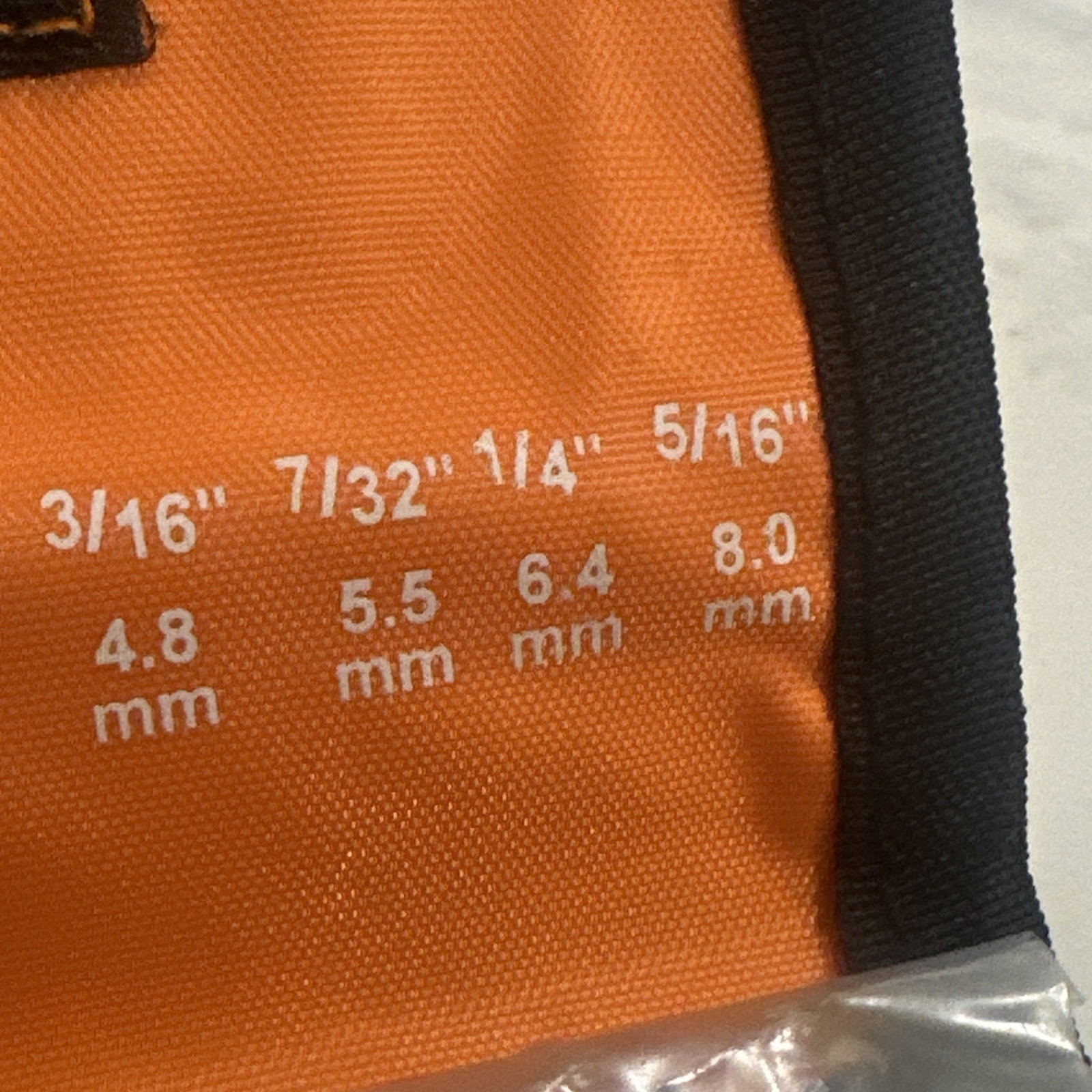 Mitutoyo 985-119 Drive Pin Punch Set 8 Piece Steel With Pouch - New