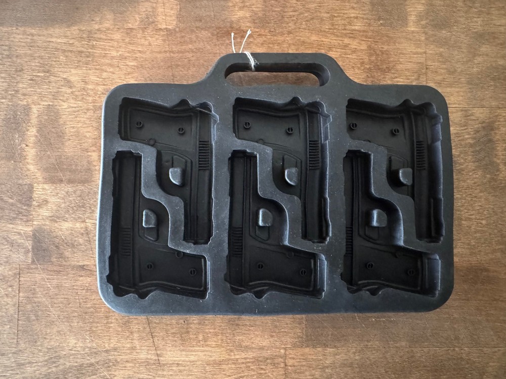 Silicone Gun Ice Cube Molds
