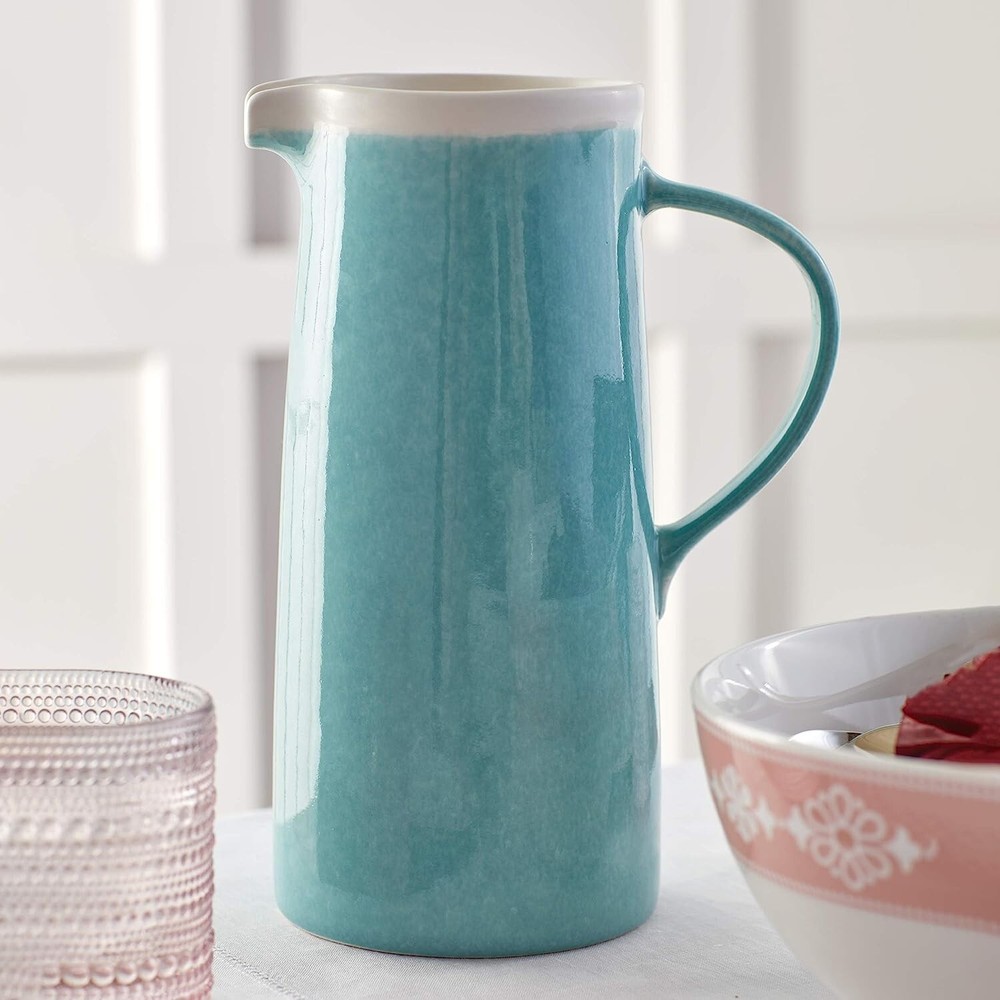 Lenox Dinnerware Naomi Bay 2qt. Medium Pitcher, Ceramic Stoneware