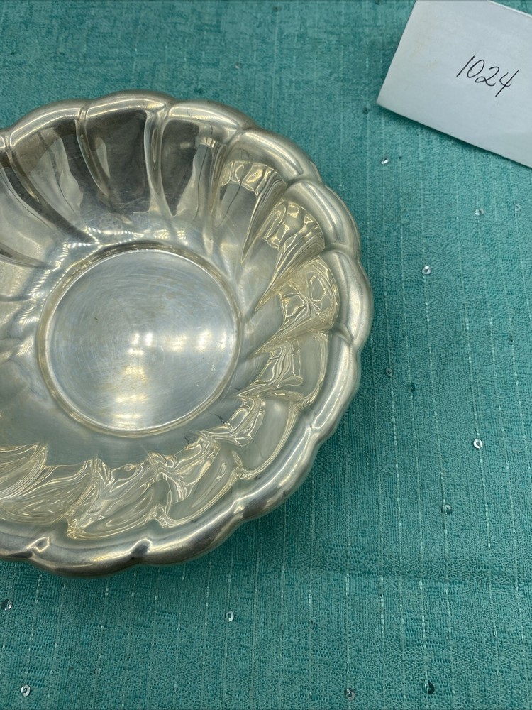 Gorham Silverplate Candy/Nut Dish YC647~~5 3/4" Diameter