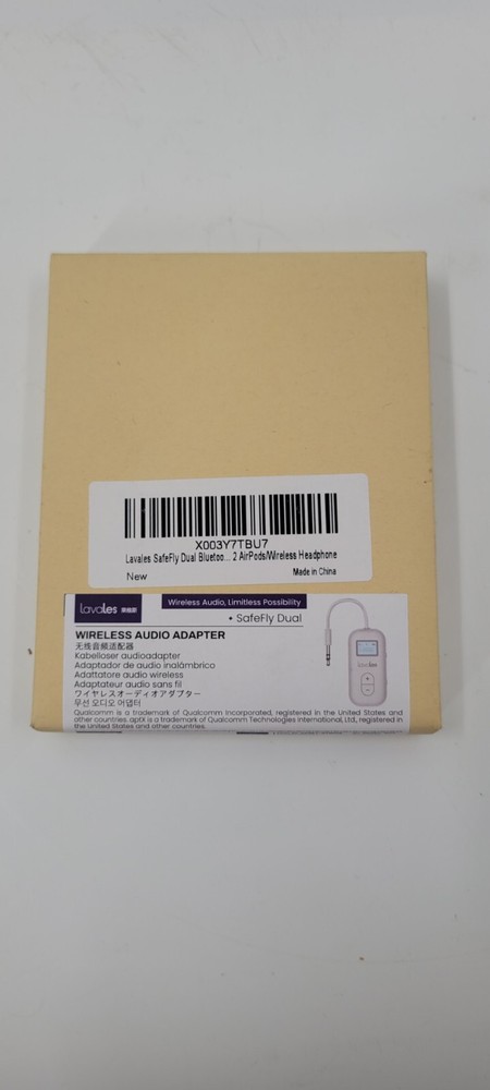 Lavales SafeFly Dual Premium Bluetooth Transmitter Adapter - Open Box - EB-15844