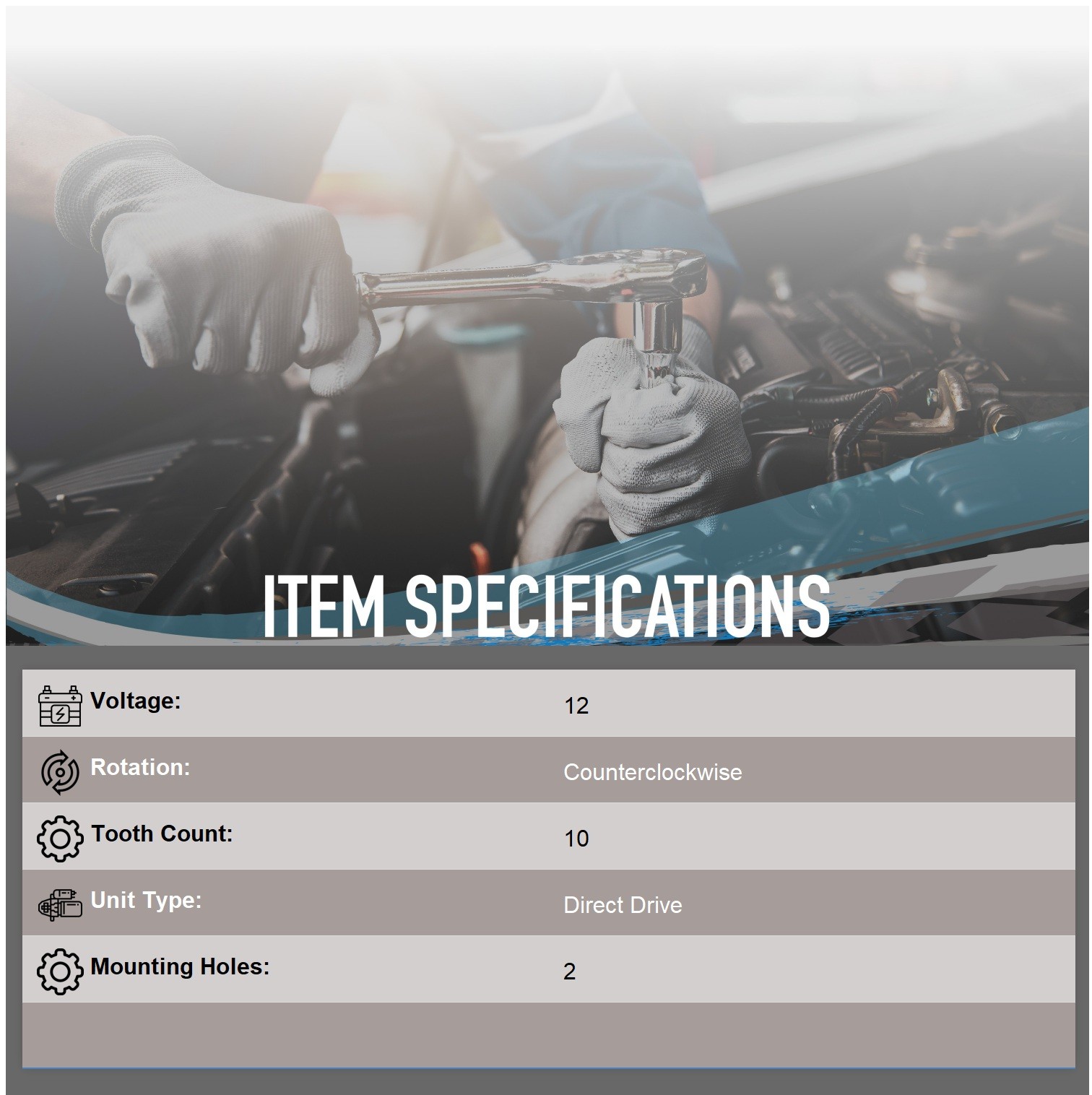 New 12V Starter Fits Kawasaki FR691V FR730V 2000 21163-7036 211630728 410-21098