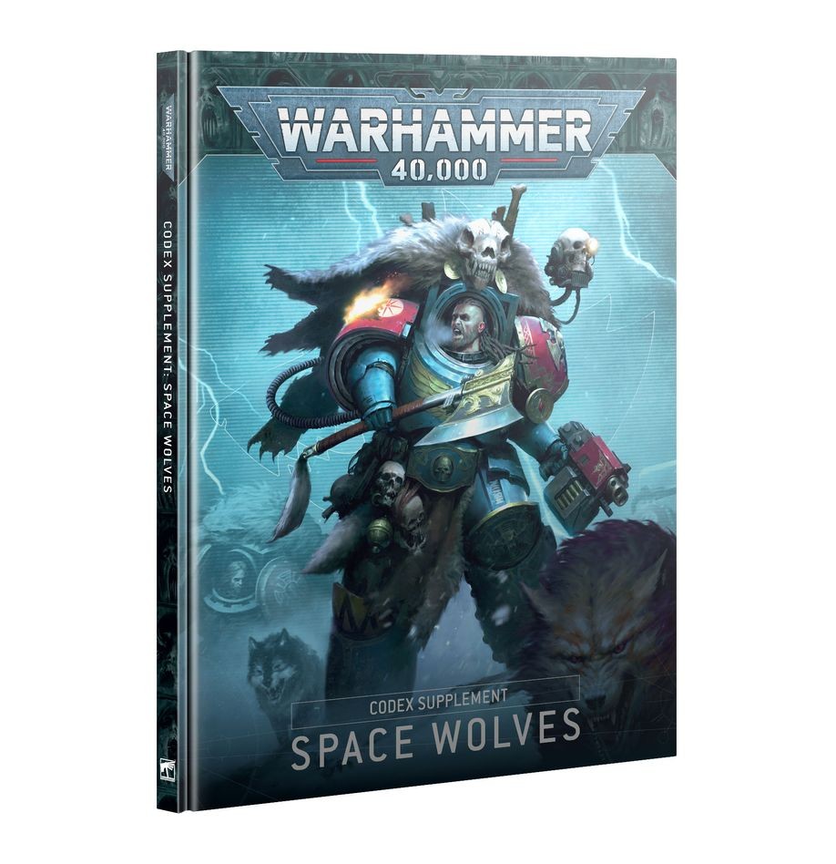 SPACE WOLVES - CODEX SUPPLEMENT - 10TH EDITION HARDBACK - 7/12