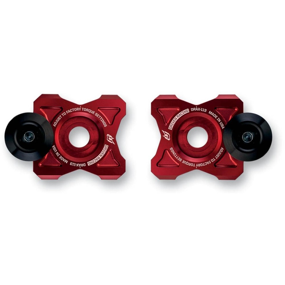 Driven Racing Red Axle Block Sliders - DRAX-113-RD